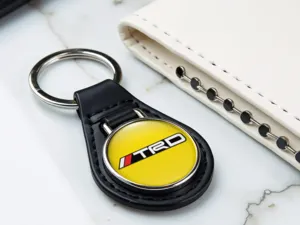 Toyota TRD Llaveros a Medida Cuero Calidad Look Tuneo